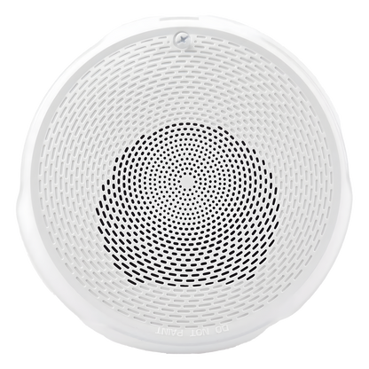 Bocina de techo para evacuación por voz, doble voltaje 25/70.7 V, sin estrobo, color blanco, Serie L System Sensor