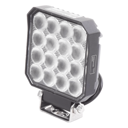 Luz de Trabajo de 16 LED, 1655 Lumenes, 12-24 VCD