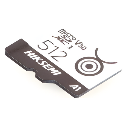 MicroSD HIKSEMI CITY GO / 512 GB / 100 MB/s Lectura / 85 MB/s Escritura / Clase 10 U3 V30 / TLC NAND / Especializada Para Videovigilancia Móvil 24/7