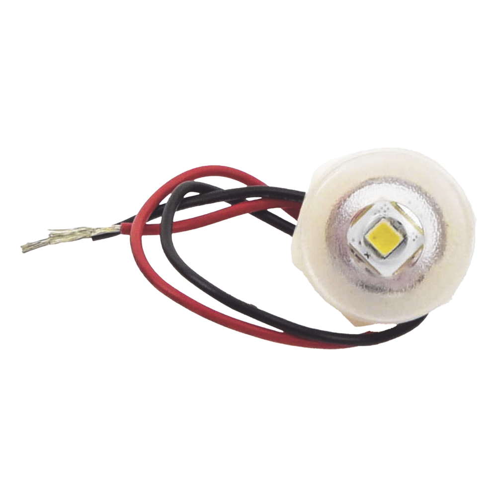 Luz led marina de cortesía serie Newt, emite luz de color blanco de 45 lúmenes, para uso exterior e interior, fabricado bajo norma de protección IP67
