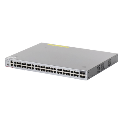 Switch Core Administrable Capa 3 con 48 puertos Gigabit + 4 SFP+ para fibra 10Gb, gestión gratuita desde la nube