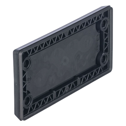 Pasacables Rectangular de Membrana, IP66, 3.39" x 1.42", 12 orificios, para Cables no Terminados. Color Negro