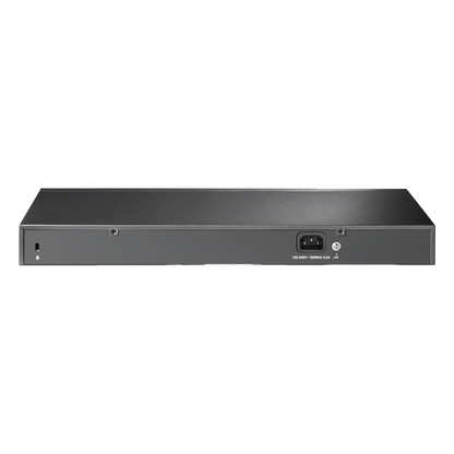 Switch PoE Administrable 24 puertos 10/100/1000 Mbps / 2 puertos SFP / 24 puertos PoE af/at / Presupuesto PoE 250W