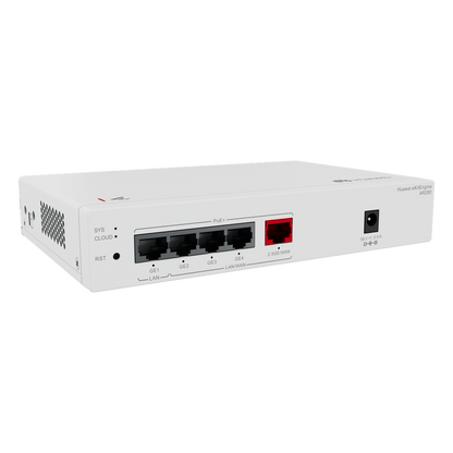 Router eKit para 150 clientes / Controladora para 16 APs / 5 Puertos PoE+ (1 WAN 2.5 Gbps + 1 LAN Gigabit + 3 LAN/WAN gigabit) / Presupuesto PoE 41W
