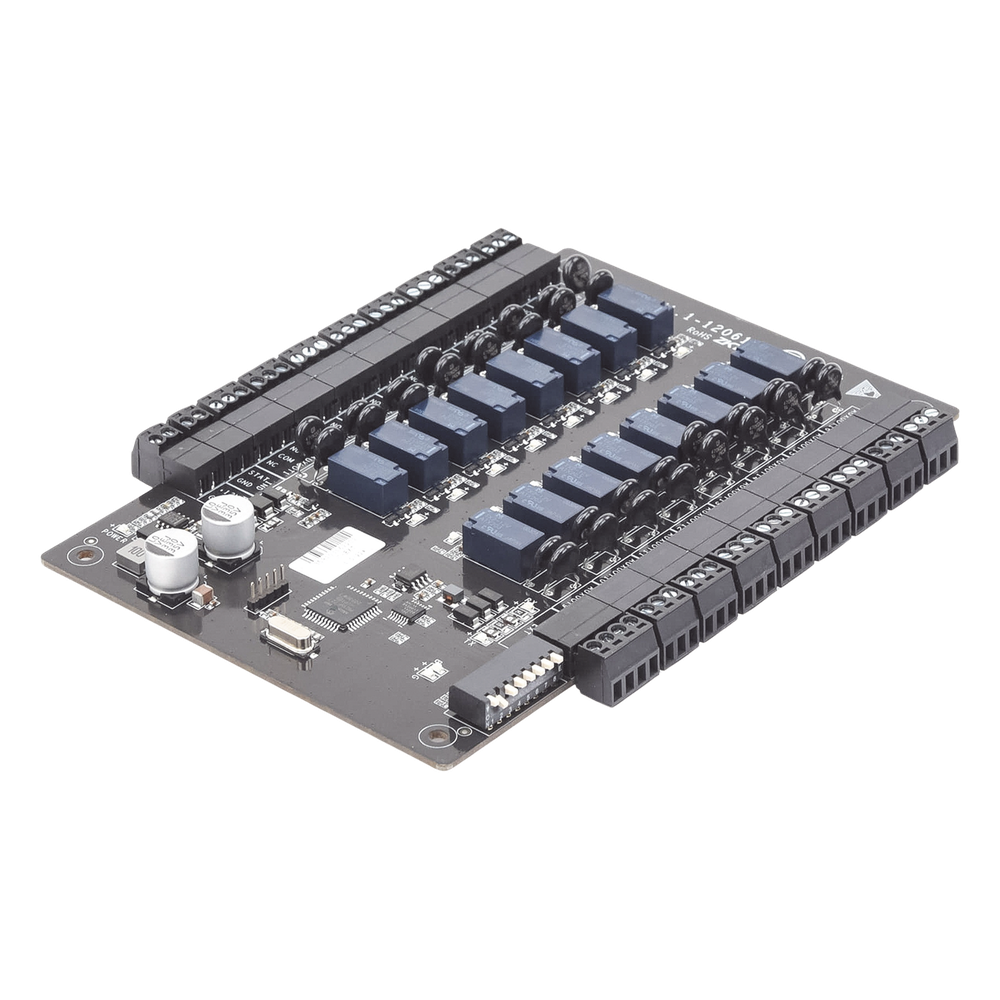 Expansor de 16 Relevadores / RS-485 / Compatible ZKEC10 / Hasta 58 Relevadores / 12VCC