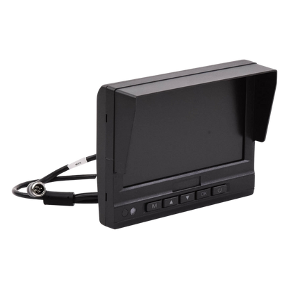 Monitor y Botones de 7" LCD / Compatible con DVR Móvil HIKVISION / Conector Tipo Aviación