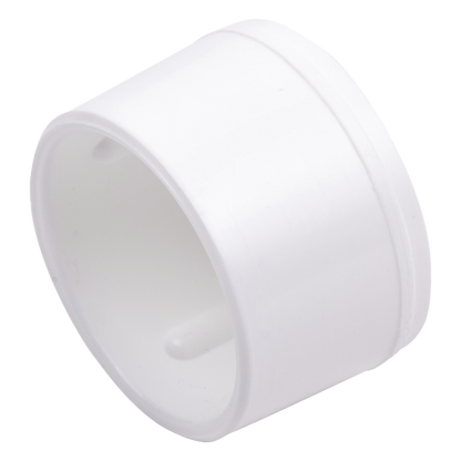 Tapón de Alta Resistencia con Anti UV para Postes de Cercos Eléctricos / 1" (25.4 mm) / Polipropileno Virgen / Color Blanco / Instalación por Presión