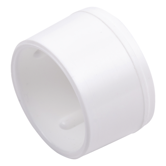 Tapón de Alta Resistencia con Anti UV para Postes de Cercos Eléctricos / 1" (25.4 mm) / Polipropileno Virgen / Color Blanco / Instalación por Presión