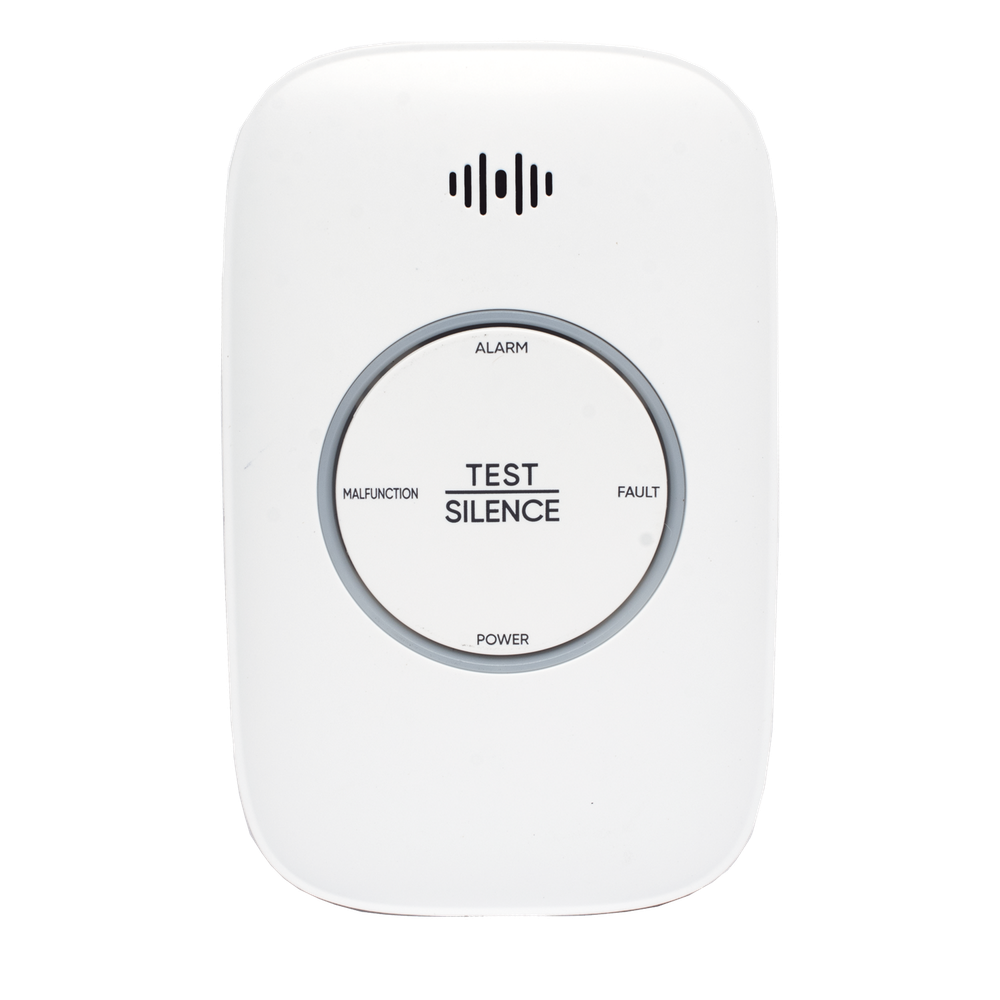(HikFire) Detector de Gas LP Propano C3H8 / Alarma Temprana / Salida para cierre de Válvula y/o activación de Ventilador / Protección IP30 / Alarma