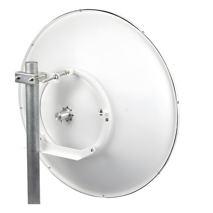 1 Antena Direccional de alto rendimiento / diámetro de 60 cm / 5.9-7.2 GHz / Ganancia 30 dBi / SLANT de 45 ° y 90 ° / Ideal para 30 km / Conector