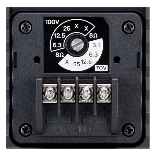 Altavoz de Montaje en Pared | 2 vias, Woofer 6.5 in, Tweeter 1 in | IPX3, 8 ohms, 70/100V | Color Blanco | Par