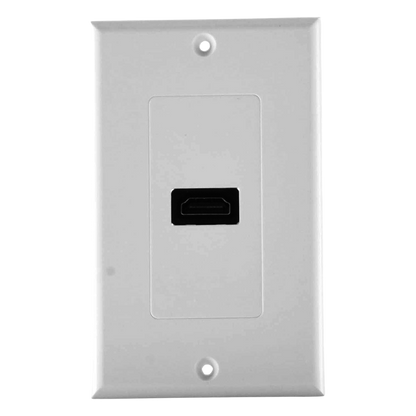 Placa de Pared 1 Puerto HDMI Hembra a Hembra