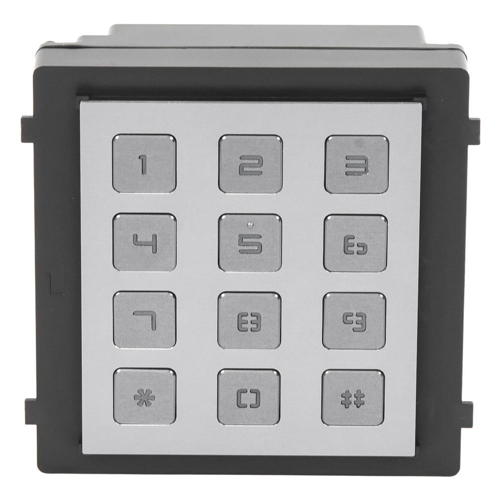 Módulo de Teclado para Frente de Calle Modular / Desbloqueo de Puerta Mediante Código / Llamada a monitor.
