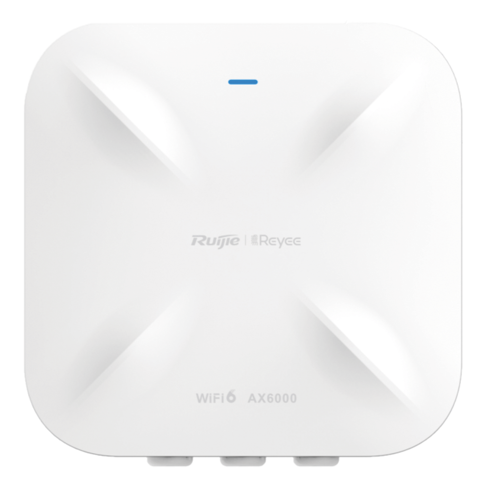 Punto de Acceso Mesh Wi-Fi 6 Industrial para Exterior Omnidireccional 5.95Gbps, MU-MIMO 4x4, 360°, Filtros Anti Interferencia y Auto Optimización con
