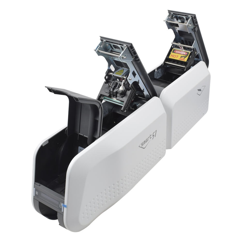 Kit Impresora SMART51L / Con Laminador /DOBLE Lado/3 Años Garantia / Incluye 2 x RibbonColor / 100 tarjetas PVC/ 1 Cinta de Limpieza/ Software