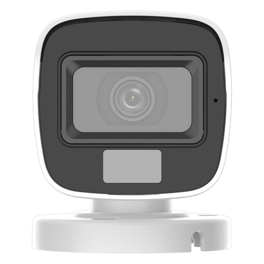 [Dual Light + ColorVu] Bala TURBOHD 2 megapixel / 20 mts IR + 20 mts luz blanca / Lente 2.8 (100° de Visión) / Exterior IP66 / Audio por Coaxitron