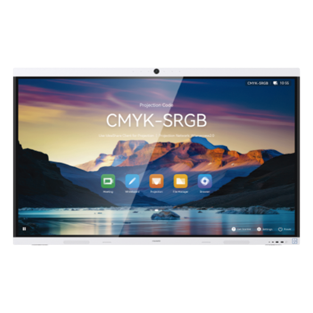 HUAWEI IdeaHub B3, Pantalla interactiva para Colaboración Inteligente, 65", 4K UHD, Harmony, Wi-Fi 6, Seguimiento de Voz, BYOM, Administración desde