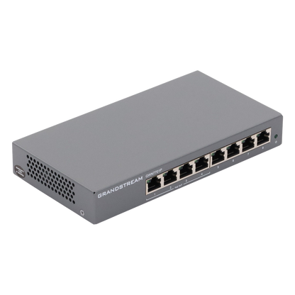 Switch PoE+ Gigabit No Administrable / 8 puertos 10/100/1000 Mbps / 4 puertos PoE+ / hasta 60W