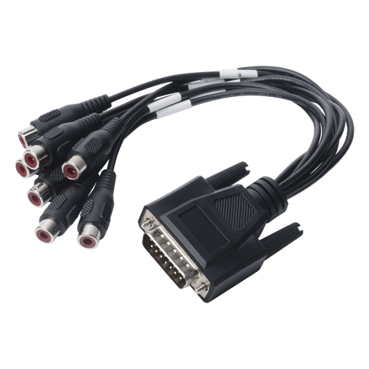 Adaptador de 7 entradas de Audio para DVR´s epcom y HIKVISION