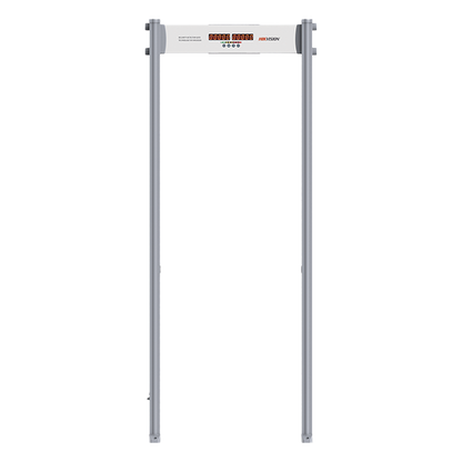 Arco Detector de Metales de 6 Zonas / Contador de Personas y Alarmas / Precisión de una Moneda 25 mm / 255 Niveles Sensibilidad / Pantalla LED