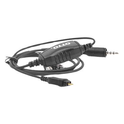 Micrófono de 1 cable serie LOC para KENWOOD PKT-23K