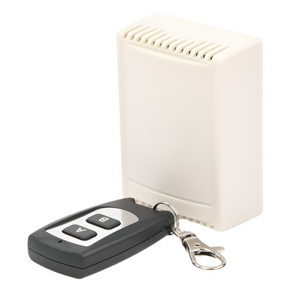 Receptor de 2 Canales con Control Remoto / Soporta 40 Transmisores