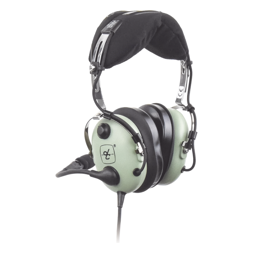 Auriculares con atenuación de ruido pasivo para radios aéreos en helicópteros