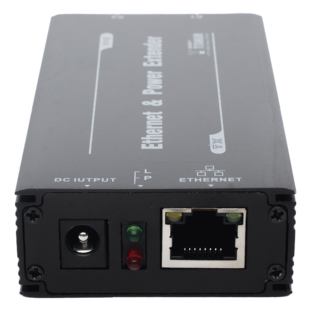 (POE 600 METROS) Transmisor para Extensor PoE TT-8001R / 1 Puerto para recepción de video y alimentación (PoE) / IDEAL PARA DOMOS Y CAMARAS IP