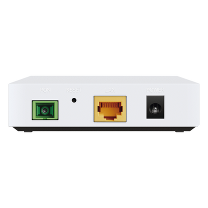 ONU/ONT - Unidad de Red Óptica XPON dual EPON/GPON / 1 Puerto RJ45 10/100/1000 Mbps / 1 puerto XPON Conector SC/APC / Equipo Bridge / Longitud de