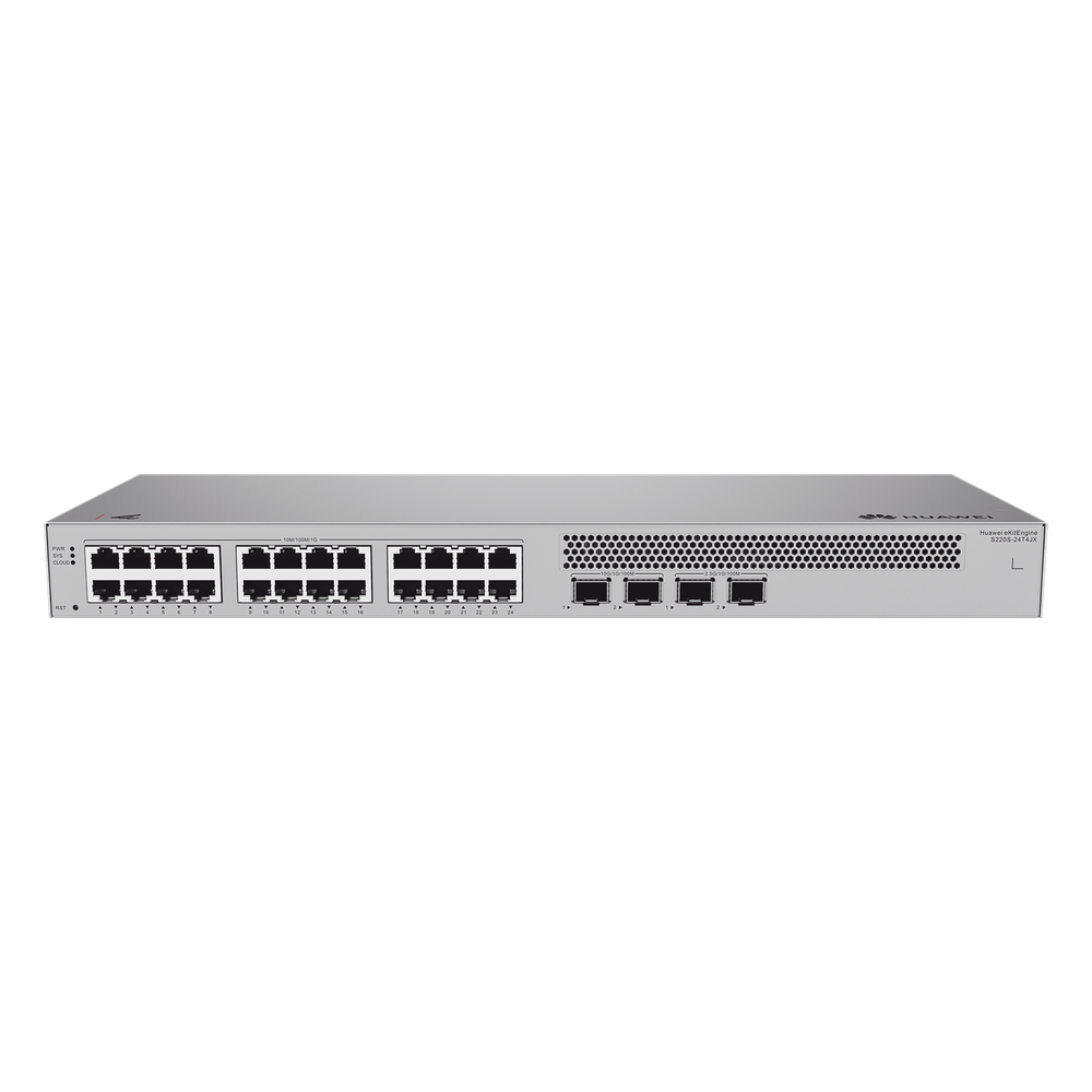 Switch de Acceso Gigabit Administrable Capa 2 / 24 puertos 10/100/1000 Mbps / 2 Puertos 2.5GE SFP + 2 Puertos 10GE SFP+ Uplink / ERPS / IMGP Snooping