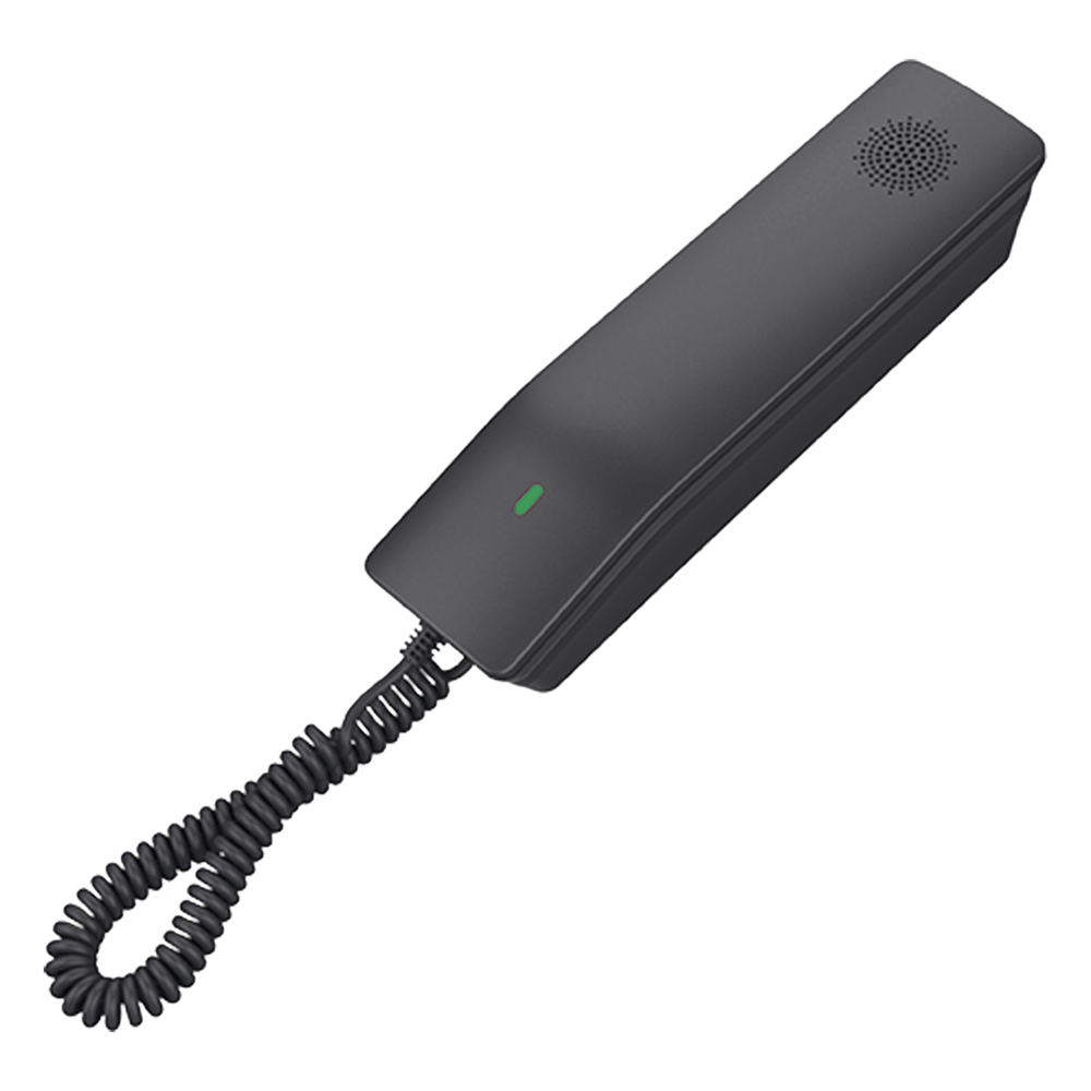 Teléfono IP para Hoteles / Altavoz HD / 2 Cuentas y Líneas SIP / 10 Teclas de Marcación Rápida / 3 Teclas Programables / Códec OPUS / Gestión GDMS