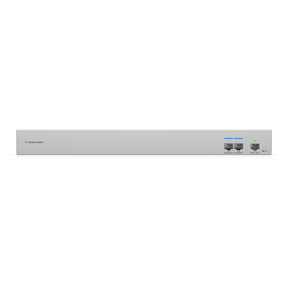 UniFi USW-WAN – Switch WAN Capa 2 con Uplinks SFP+ 10G, Puerto RJ45 GbE y Alimentación CA Redundante para Alta Disponibilidad con UniFi Gateways en