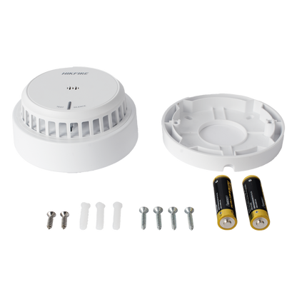 Detector de Humo Óptico Autónomo / Sensor Fotoeléctrico / Alarma 85 dB a 3 m / Batería AA 3 Años / Salida de Alarma / EN14604:2005