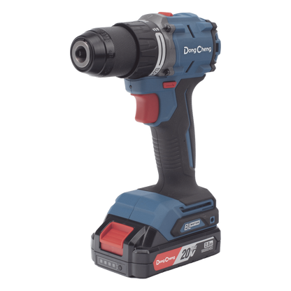 Rotomartillo / Taladro Inalámbrico de 20V sin Carbones, Broquero de 1/2", incluye 2 Baterías de 2.0 Ah, Cargador y Maletín