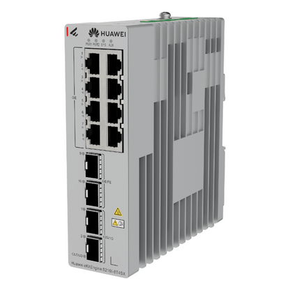 Switch Industrial eKit / 8 Puertos Gigabit + 2 SFP + 2 SFP+ / Montaje en Riel DIN / Fuente Redundante 1+1 : 9.6 a 50 VCD / Libre de licenciamiento