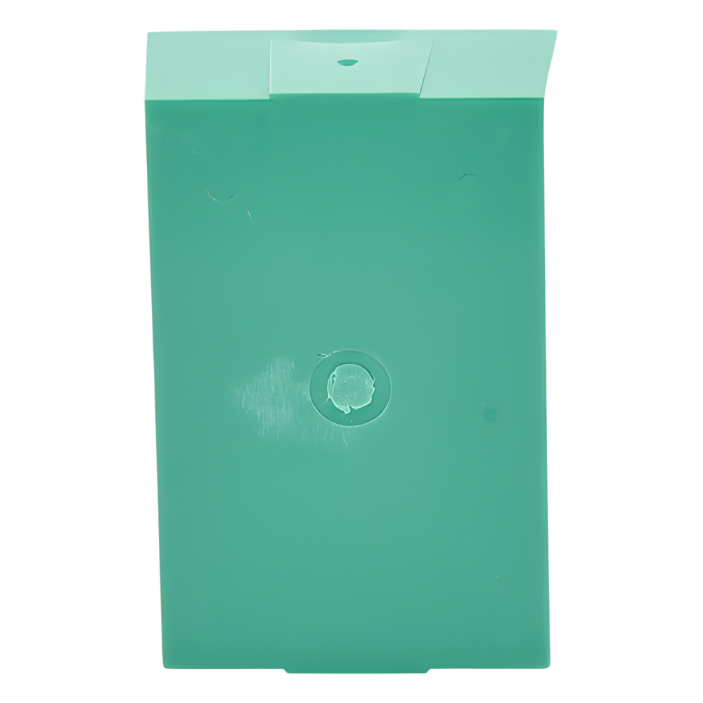 Caja trasera de montaje color verde para estaciones de parada STOPPER