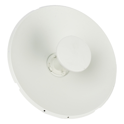 Antena direccional tipo plato de 25 dBi / Rango de frecuencia de 5.150 a 7.125 GHz / MIMO 2X2 / Para climas Hostiles IP67