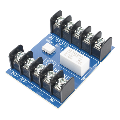 Relé Ultrasensible / Trigger 3-24VDC / Contactos DPDT 1A/120VAC o 2A/28VDC / Operación 12-24VDC / Para Sirenas y Paneles de Alarma