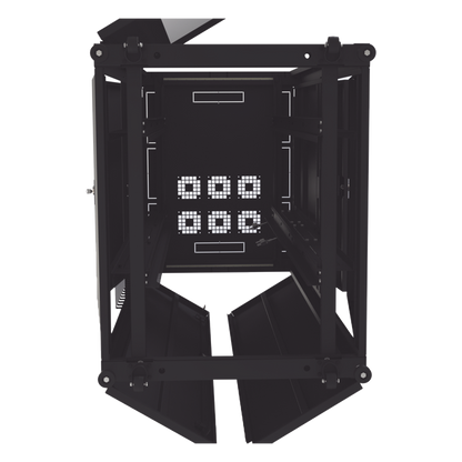 Gabinete para Telecomunicaciones Rack Estándar de 19", 42UR, 800 mm Ancho x 1000 mm Profundidad. Fabricado en Acero, Se envía el Gabinete Armado.