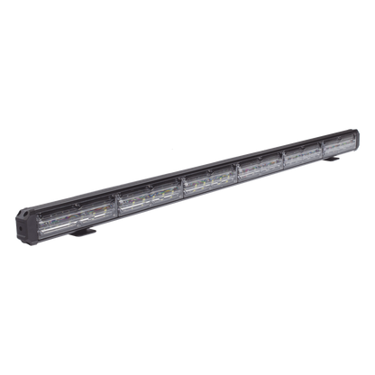Barra de luz de advertencia de 6 Módulos de 6 LED, 30 Pulgadas, Rojo / Azul