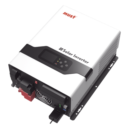 Inversor / Cargador de 3 KW para Sistemas Tipo Isla a 48Vcd, 220Vca de Entrada, 220/120Vca de Salida, Onda Sinusoidal Pura con Controlador MPPT