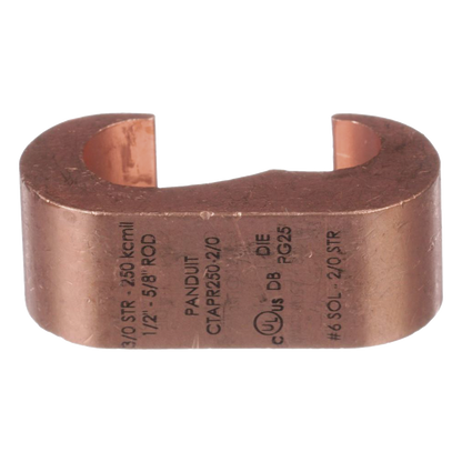 Conector de Conexión Tierra tipo "E" para Conductor de Cobre 3/0 Awg - 250Kcmil, 1 Pieza