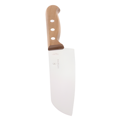 Cuchillo Santoku Wood de 17 cm, Filo con Corte Recto, Estilo Japonés