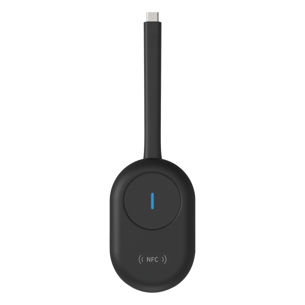 Dongle (Adaptador) de Proyección Inalambrica Para Pantallas Interactivas HIKVISION Serie DS-D5CxxRB/B / Compatible con Windows y Mac / Conector Tipo