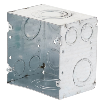Caja Cuadrada 4- 11/16" x 4 11/16"/ Profundidad de 3-1/4"/ 2 Entradas 1", 1 1/4", 1 1/2", 2", 2 Entradas 1"-1 1/4", 2 Entradas 3/4 "- 1", 4 Entradas