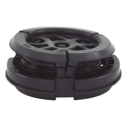 Bota Pasamuro de 4" / 4 Orificios para Cable Coaxial 1/2" / IP66 / SnapSeal