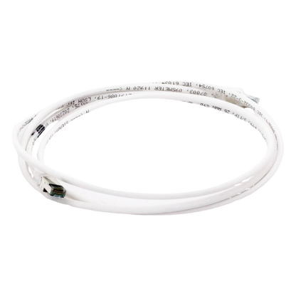 Patch Cord Z-MAX Cat6A S/FTP, CM/LS0H, 2.13 Metros (7 Pies), Color Blanco, Versión Bulk (Sin Empaque Individual)
