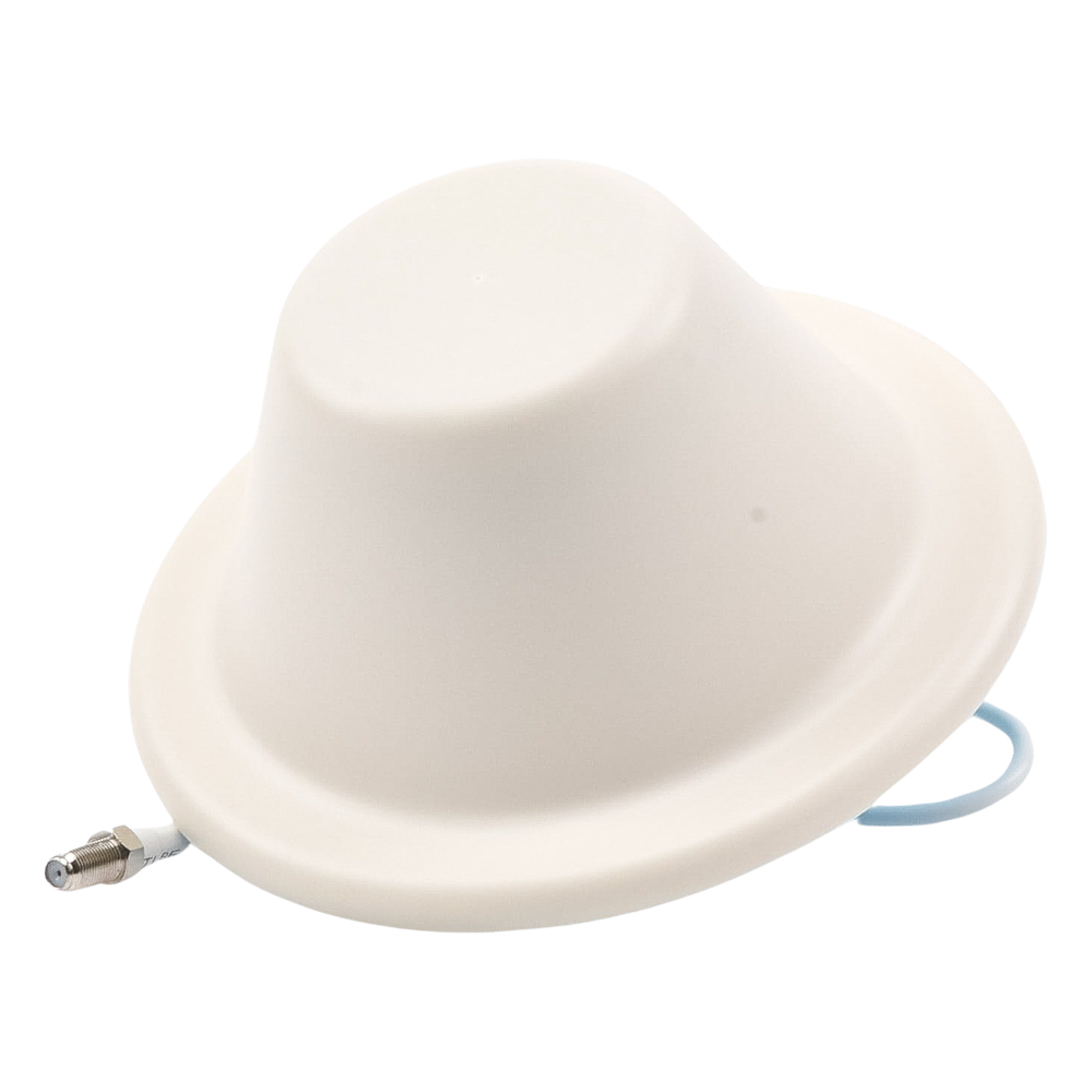 Antena Tipo Domo| 698-960/1710-2700 MHz, 2/4 dB | 75 Ohm, con conector F Hembra
