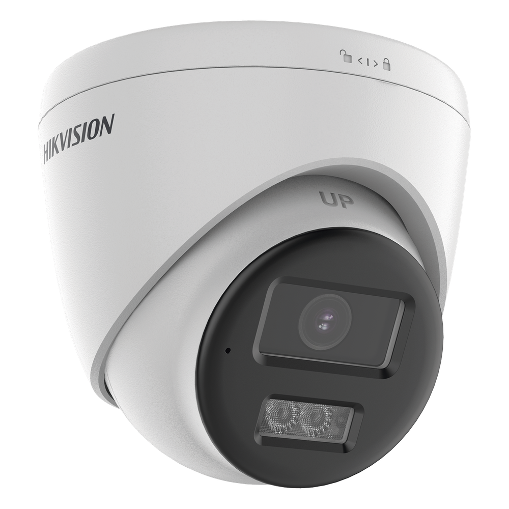 [Audio Bidireccional + Dual Light + ColorVu] Turret TURBOHD 4K (8 Megapixel) / Lente 2.8 mm / 40 mts IR EXIR + 40 mts Luz Blanca / Micrófono y Bocina