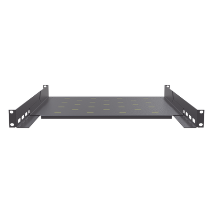 Charola para Gabinetes y Racks de Pared de 4 puntos de Fijación, Profundidad Ajustable de 347 a 489 mm